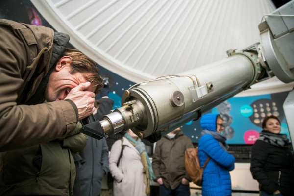 Sterren kijken in de sterrenwacht Sonnenborgh