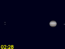 Ganymedes bij Callisto Ganymedes bij Callisto