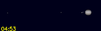 Alle manen oost van Jupiter Alle manen oost van Jupiter