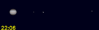 Alle manen west van Jupiter Alle manen west van Jupiter
