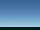De Maan bij Antares. Klik voor een grotere versie en meer details. Kaartje