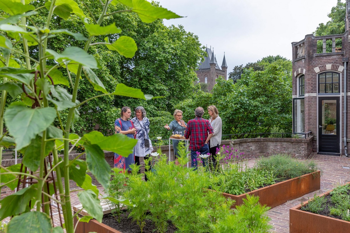 nieuwe tuin van Sonnenborgh