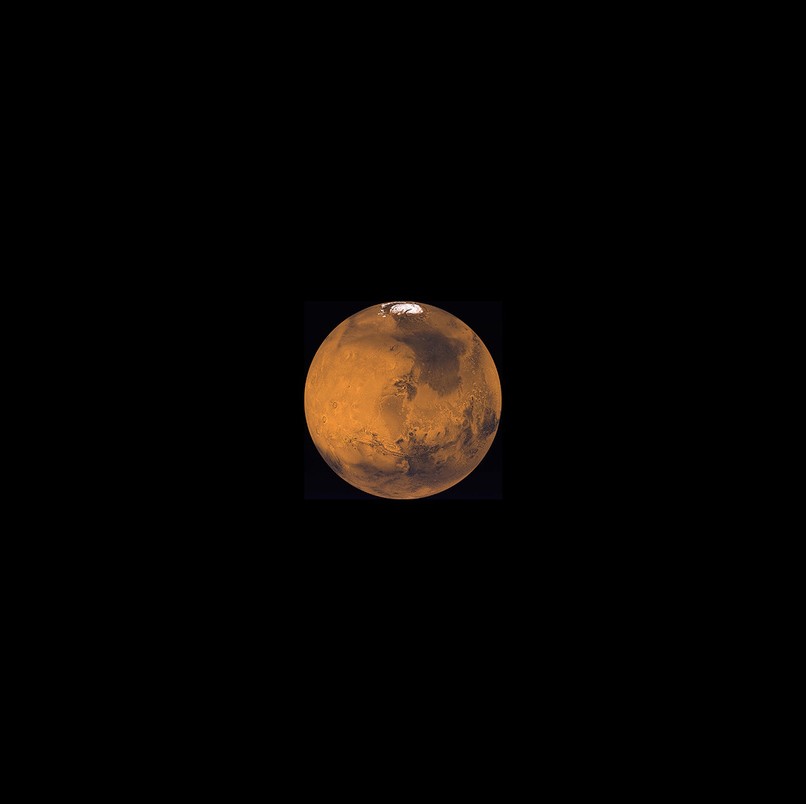 Mars. Bron: NASA