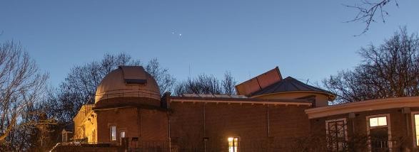 Venus en Jupiter boven Sonnenborgh
